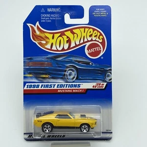Hot Wheels '70 MUSTANG MACH 1 1998 First Edition - Picture 1 of 4