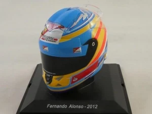 Spark Helmet #5 Fernando Alonso F1 Ferrari 2012 1/5 SPARKED70 - Foto 1 di 3