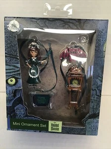 Mini conjunto de adornos de mansión embrujada de los parques de Disney regalo de vacaciones de Navidad nuevo en caja - Imagen 1 de 5