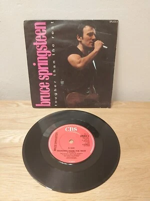 Bruce Springsteen - Tougher Than The Rest - A1/B1 Vinyl Record 7" - Play Tested - Image 1 of 4