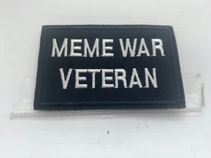 MEME WAR VETERAN - NUEVO PARCHE CON NOMBRE BORDADO CON RESPALDO DE GANCHO - Imagen 1 de 1