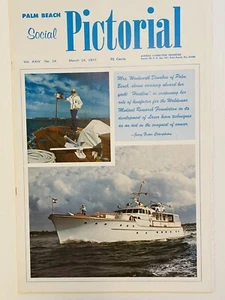 MARY HARTLINE PALM BEACH SOCIAL PICTORIAL MAGAZINE, March 14.1977 - Picture 1 of 3