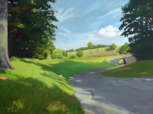 Moses Cone Estate, Blowing Rock NC - giclee art print - signed by artist Waitsel - Picture 1 of 1