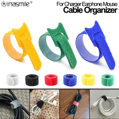 Cable Winder Clip Charger Cable holder Ties For Mouse Earphone Cable Protector  - Image 1 of 4
