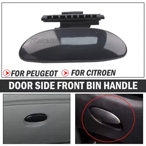 Glove Box Lid Handle Button For Citroen C-Elysee C2 C3 Peugeot 301 206CC 207 - Picture 1 of 9