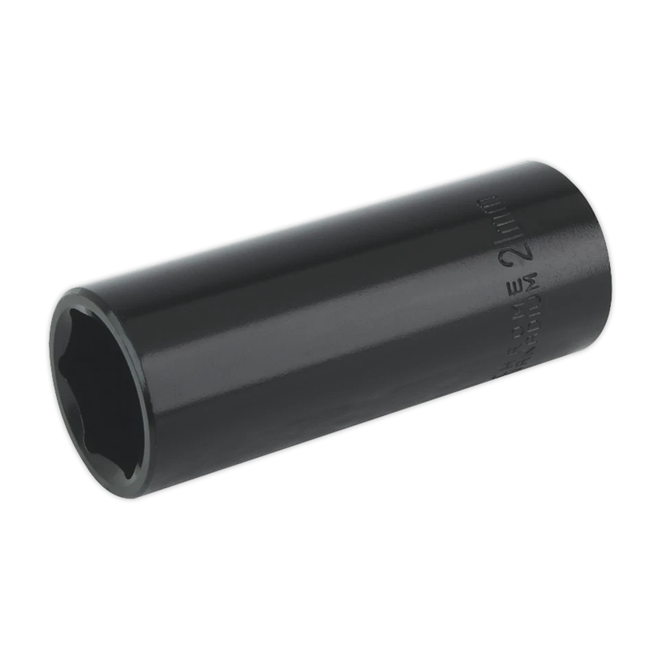 Sealey Impact Socket 21mm Deep 1/2"Sq Drive - IS1221D - Image 1 of 1