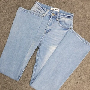 Disclosure Jeans Damen 0/24 Light Wash Flare Stretch Y2K Retro Preppy High Rise - Bild 1 von 13
