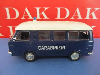 DE AGOSTINI Die cast 1/43 Modellino Furgone Carabinieri Fiat 238 Minibus