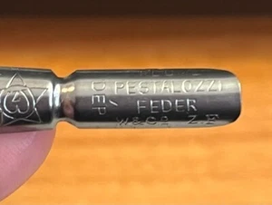 PLUME  PESTALOZZI   FEDER /W& co / PEN NIBS PENNA PLUMA FEDER WRITING OLD - Picture 1 of 2