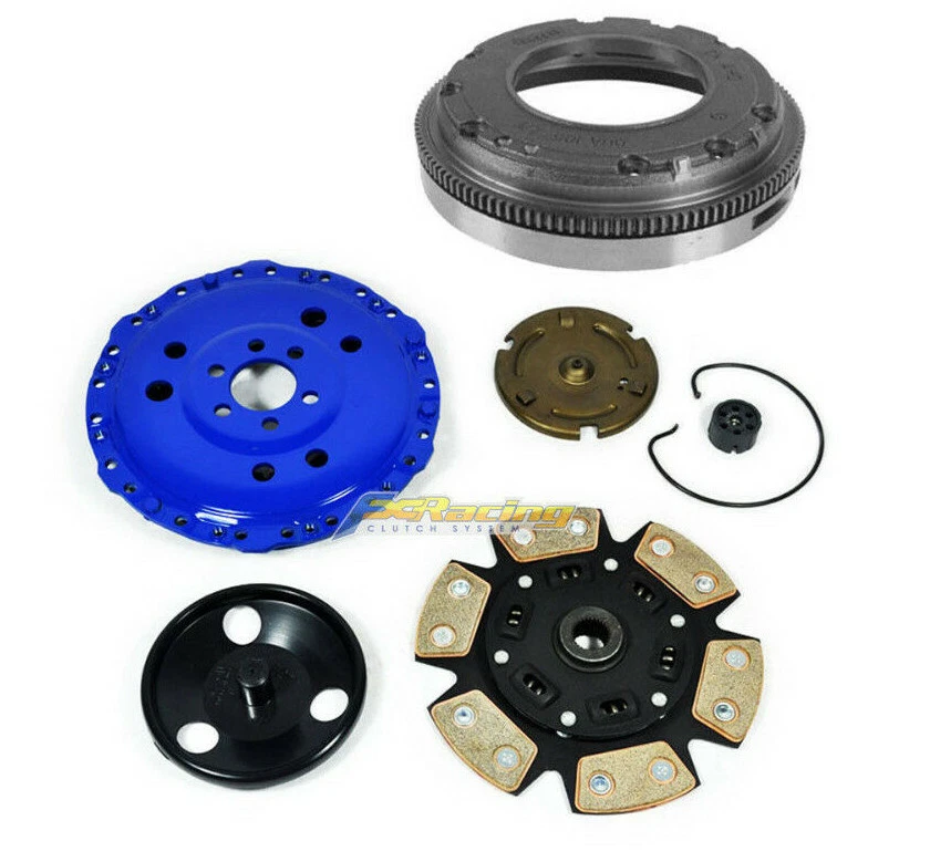FX STAGE 3 CLUTCH KIT+NODULAR FLYWHEEL FOR VW 3/94-99 GOLF JETTA / 95-02 CABRIO - Image 1 of 2