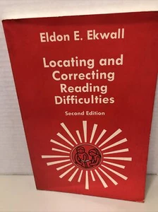 Locating and Correcting Reading Difficulties by Eldon Ekwall 1977 2nd Edition - Imagen 1 de 4