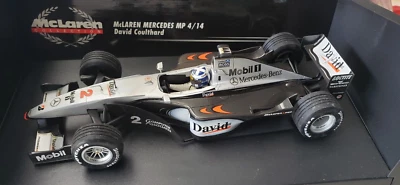 Mini-Champs McLarron 1999 F-1 Formula David Coulthard #2 1:18 Scale DieCast - Image 1 of 4