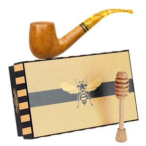 Pipa de tabaco de brezo Savinelli Miele acabado liso 606 KS, acabado miel, 6 mm - Imagen 1 de 9