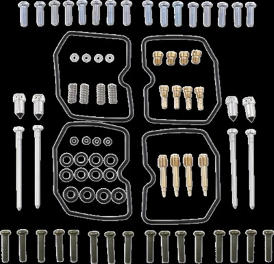 Parts Unlimited Carburetor Rebuild Kit FOR KAWASAKI ZR750 (ZR-7) 2000,(ZR-7S) - Изображение 1 из 2