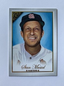 Stan Musial 2019 Topps Gallery Masters SP  St. Louis Cardinals Hall of Fame #162