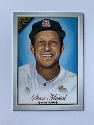 Stan Musial 2019 Topps Gallery Masters SP  St. Louis Cardinals Hall of Fame #162 - Image 1 of 2