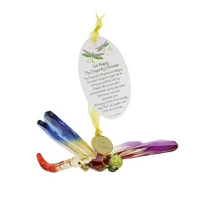 Adorno de libélula Live Happy #6006930 Enesco ~ Poema de promesa ~ Acrílico ~ Multicolor - Imagen 1 de 2