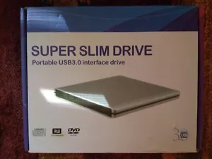 DVD/RW SUPER SLIM USB 3.0 DRIVE - Picture 1 of 4