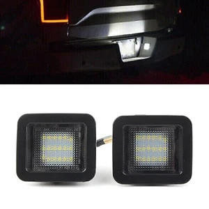 2X LED Kennzeichenleuchte Nummernschild Licht Lampe Für Ford F150 2015-2018 Weiß - Picture 1 of 6
