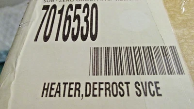 Sub Zero Refrigerator - DEFROST HEATER - OEM Part No. 7016530 - New! Open Box - Image 1 of 4