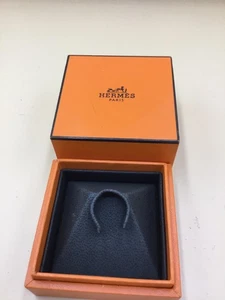 HERMES : VINTAGE BOITE ECRIN Ring Box POUR BAGUE BIJOUX - Picture 1 of 13
