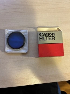 Canon 52mm Blue 80A Filter - Image 1 of 4