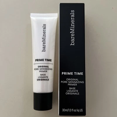 bareMinerals Prime Time Original Pore Minimizing Primer 1 oz ~ Vegan ~ NIB - Image 1 of 4