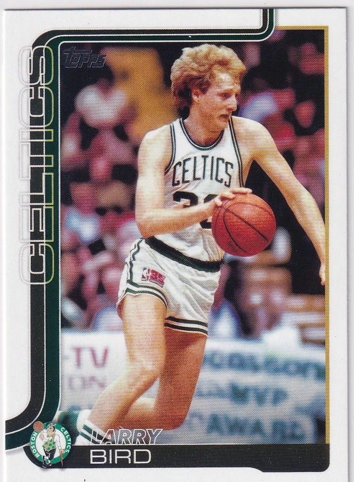 2025-26 TOPPS NBA BASKETBALL LARRY BIRD BOSTON CELTICS d1467 - Image 1 of 1