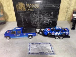 Brookfield Collectors Guild Jeff Gordon 1999 Pepsi Trackside Set 1/24 NEW COA - Picture 1 of 7