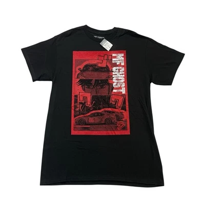 Camisa MF Ghost Para Hombre Mediana M Negra Roja Manga Corta Anime rue21 Nueva Con Etiquetas Foto 1 de 4