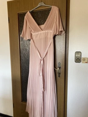 ASOS,Abendkleid,Hochzeit,Brautmutter,Plissee, alt-rose, Gr 40,Neu - Bild 1 von 4