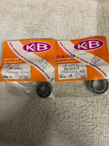 K & B Manufacturing Mecoa .61 Veco Crankshaft Bearings Set Front/Rear#6998, 6999 - Picture 1 of 10