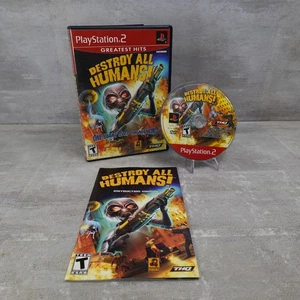 Destroy All Humans PS2 CIB Sony PlayStation 2 komplett mit Handbuch Pandemie - Bild 1 von 6