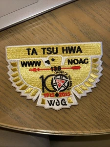 Mint OA Flap Lodge 138 Ta Tsu Hwa 2015 Noac 100th Anniversary OA - Bild 1 von 2