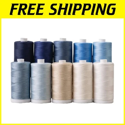 Assorted Colors Sewing Thread Set - 1200 Yds - Image 1 of 2