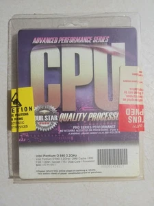 New Sealed OEM Intel Pentium D 840 Processor 3.2 Gig Socket 775 - Picture 1 of 3