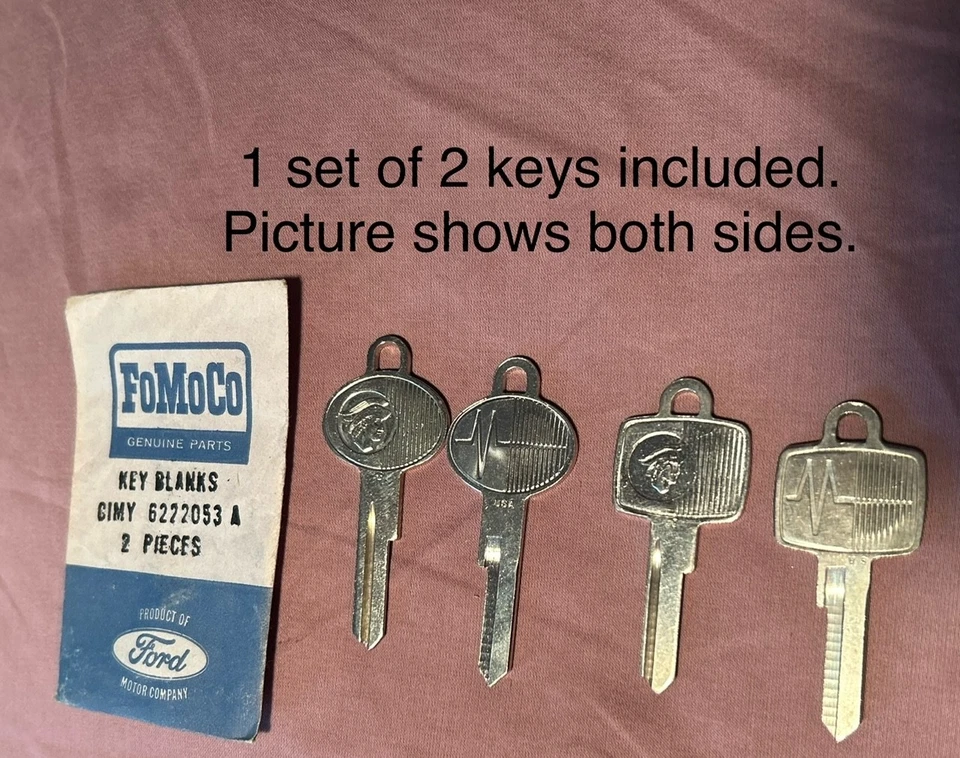 LLAVE MENSAJERA MERCURY VINTAGE ORIGINAL MALETERO/GUANTE EN BLANCO 1761MS ME1 1952-1966 Foto 1 de 1