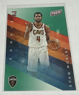 2021-22 PANINI FATHERS DAY EVAN MOBLEY GREEN RC 1/5 ROOKIE RARE FIRST ONE RC2 - Image 1 of 2