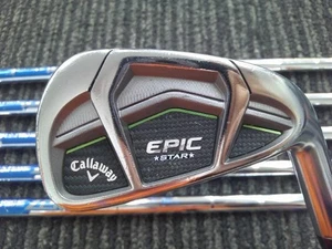 Callaway EPIC STAR Iron Set Golf Club 6-P,A 6pcs NSPRO ZELOS7/S #AP07513 - Picture 1 of 6