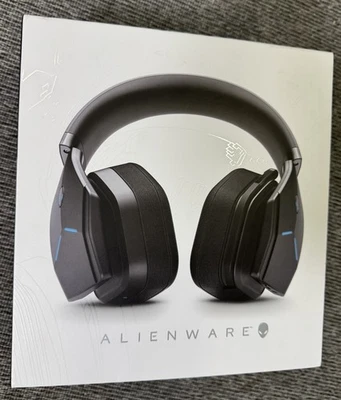 Alienware Wireless Gaming Headset AW988 7.1 Surround Sound RGB Noise Cancelling - Image 1 of 4