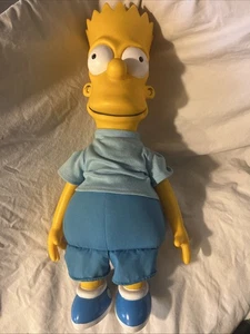 Muñeca Talking Bart Simpson Dan-Dee 1990 vintage 18" tira FUNCIONA - Imagen 1 de 13