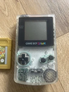 Nintendo Game Boy Color Console & Pokémon Gold Version Game - Picture 1 of 3