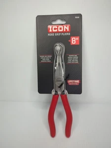 Icon PSH8 8" Hose Grip Pliers - 40° Tip Angle 57795 New - Picture 1 of 2