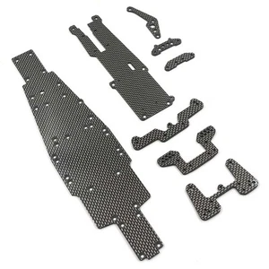 Yeah Racing Carbon Upgrade Set für Kyosho Optima Mid 1/10 RC Buggy #KYOP-S01BK/S - Bild 1 von 9