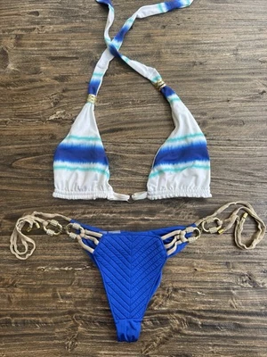 Beach Bunny Bikini Gr. XL *Sehr Gut* Miami Style Ombré Style - Bild 1 von 4