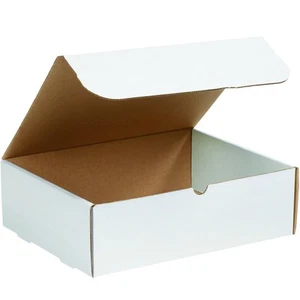 BFM12124 Corrugated Cardboard Literature Mailers, 12 x 12 x 4 Inches, Tuck To... - Picture 1 of 5