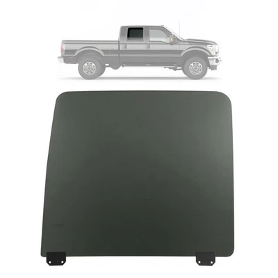 Fits 99-12 Ford F250/F350/F450/F550/F650/F750 Passenger Rear Door Window Glass - Image 1 of 4