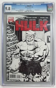 HULK #9 Boceto Blanco y Negro Variante de Navidad (2008) Marvel CGC 9.8 - Imagen 1 de 2