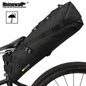 Rhinowalk Bike Saddle Bag Waterproof MTB Road Bicycle 13L Large Capacity Cycling - Picture 1 of 10