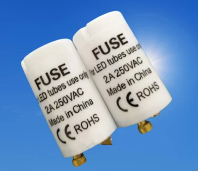 2 x LED Fluorescent Tubes Starter Fuse LED Light Bulb Starter Fuse UK STORE